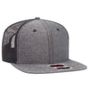 Otto Cap 141-1070 Otto Snap 6 Panel Mid Profile Mesh Back Trucker Snapback Hat
