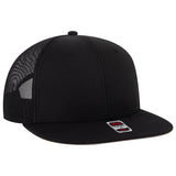 Otto Cap 141-1070 Otto Snap 6 Panel Mid Profile Mesh Back Trucker Snapback Hat