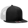 Otto Cap 141-1070 Otto Snap 6 Panel Mid Profile Mesh Back Trucker Snapback Hat
