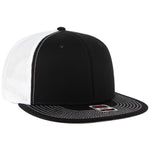 Otto Cap 141-1070 Otto Snap 6 Panel Mid Profile Mesh Back Trucker Snapback Hat