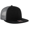 Otto Cap 141-1070 Otto Snap 6 Panel Mid Profile Mesh Back Trucker Snapback Hat