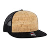 Otto Cap 141-1070 Otto Snap 6 Panel Mid Profile Mesh Back Trucker Snapback Hat