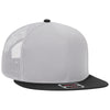 Otto Cap 141-1070 Otto Snap 6 Panel Mid Profile Mesh Back Trucker Snapback Hat
