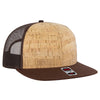 Otto Cap 141-1070 Otto Snap 6 Panel Mid Profile Mesh Back Trucker Snapback Hat