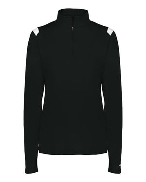 Badger 4266 Women's On The Rise Quarter-Zip Pullover - 