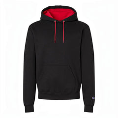 Champion S7CB0 Unisex Powerblend Contrast Color Hooded Sweatshirt - 