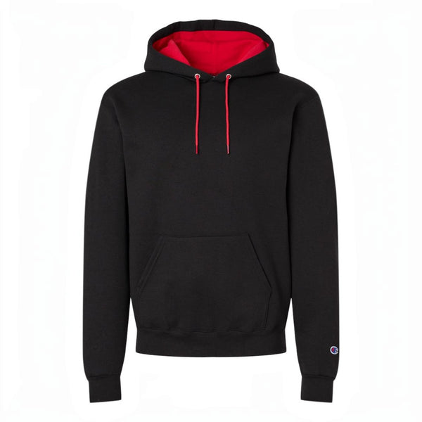 Champion S7CB0 Unisex Powerblend Contrast Color Hooded Sweatshirt