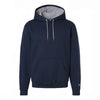 Champion S7CB0 Unisex Powerblend Contrast Color Hooded Sweatshirt