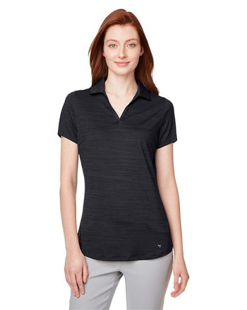 Puma Golf 597695 Women's Cloudspun Free V-neck Polo