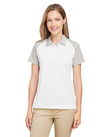 Team 365 TT21CW Women's Command Snag-Protection Colorblock Polo