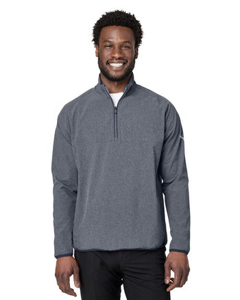 Puma Golf 538931 Men's Coastal Woven Quarter-Zip Pullover