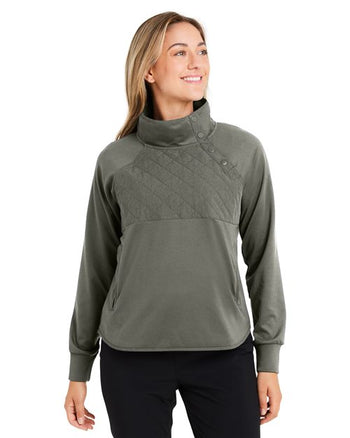 Swannies SWE400L Women's Ellis Snap Neck Pullover