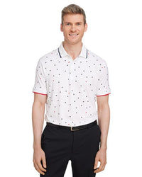 Puma Golf 537477 Men's Volition Skylight Patriotic Polo