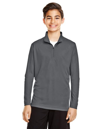 Team 365 TT31Y Youth Zone Performance Quarter-Zip Pullover