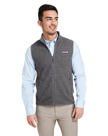vineyard vines O001401 Men's Harbor Fleece Vest