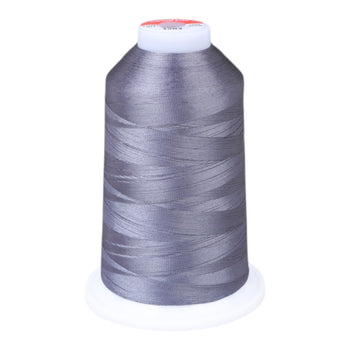 Gingko 646 PolySHINE #40 5000M Embroidery Threads-Gray