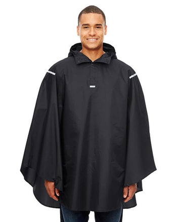 Team 365 TT71 Unisex Zone Protect Packable Poncho