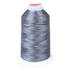 Gingko 921 PolySHINE #40 1000M Small Cone Embroidery Threads-Multi Gray