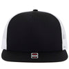 Otto Cap 154-1174 Otto Snap 5 Panel Pro Style Mesh Back Trucker Snapback Hat