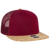 Otto Cap 154-1174 Otto Snap 5 Panel Pro Style Mesh Back Trucker Snapback Hat