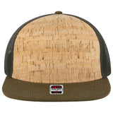 Otto Cap 154-1174 Otto Snap 5 Panel Pro Style Mesh Back Trucker Snapback Hat