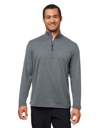 Glyder MDP1772 Men's Fairway Marbled Jersey Quarter-Zip Pullover