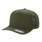 Unbranded 5 Panel Perforated Laser Mesh Hat Waterproof Cap