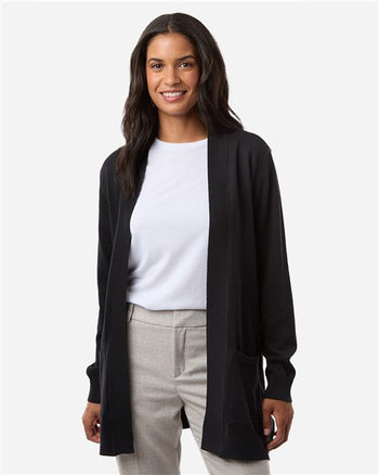 Devon & Jones DG447W Women's New Classics Open Cardigan Sweater
