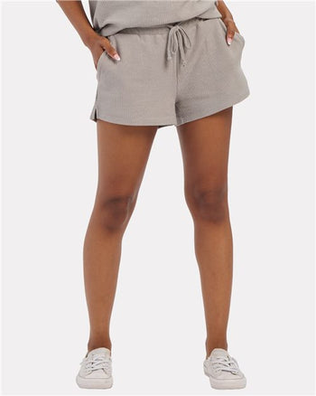 Boxercraft BW6506 Women's Ribbed Knit Shorts