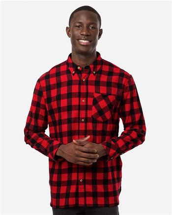 Boxercraft BU7401 Men's Flannel Button Down Shirt