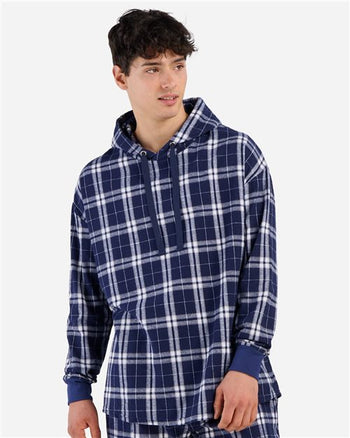 Boxercraft BU5301 Unisex Flannel Hooded Pullover
