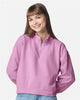 Comfort Colors 1580L Women's Garment-Dyed Mid-Length Quarter-Zip Sweatshirt