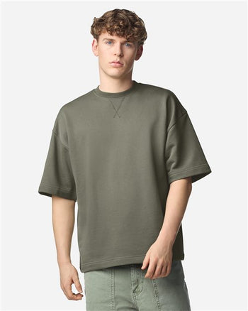 American Apparel FTEX00 Unisex French Terry Ex Crew