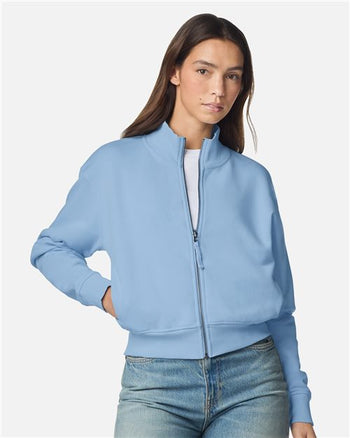 American Apparel FTJ00 Women's French Terry Full-Zip Jacket