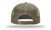 Richardson 168 7-Panel Trucker Hat, Flat Bill Snapback