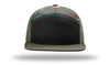 Richardson 168 7-Panel Trucker Hat, Flat Bill Snapback