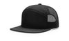 Richardson 168 7-Panel Trucker Hat, Flat Bill Snapback