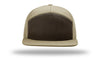 Richardson 168 7-Panel Trucker Hat, Flat Bill Snapback