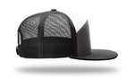 Richardson 168 7-Panel Trucker Hat, Flat Bill Snapback