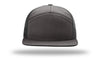 Richardson 168 7-Panel Trucker Hat, Flat Bill Snapback