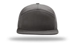 Richardson 168 7-Panel Trucker Hat, Flat Bill Snapback