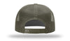 Richardson 168 7-Panel Trucker Hat, Flat Bill Snapback