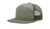 Richardson 168 7-Panel Trucker Hat, Flat Bill Snapback