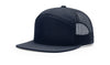 Richardson 168 7-Panel Trucker Hat, Flat Bill Snapback