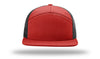 Richardson 168 7-Panel Trucker Hat, Flat Bill Snapback