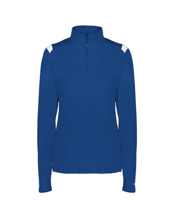 Badger 4266 Women's On The Rise Quarter-Zip Pullover