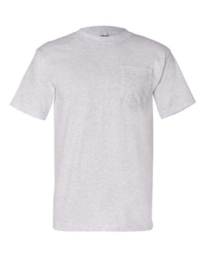 Bayside 7100 Unisex USA-Made Pocket T-Shirt - 
