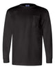 Bayside 3055 Unisex Union-Made Long Sleeve Pocket T-Shirt