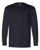 Bayside 3055 Unisex Union-Made Long Sleeve Pocket T-Shirt