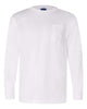 Bayside 3055 Unisex Union-Made Long Sleeve Pocket T-Shirt